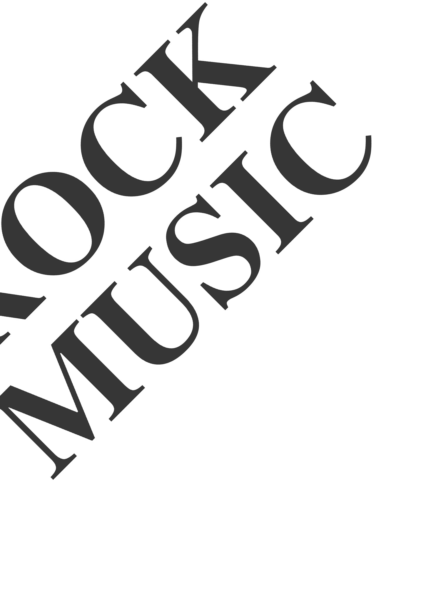 Rock Music Clack Fan