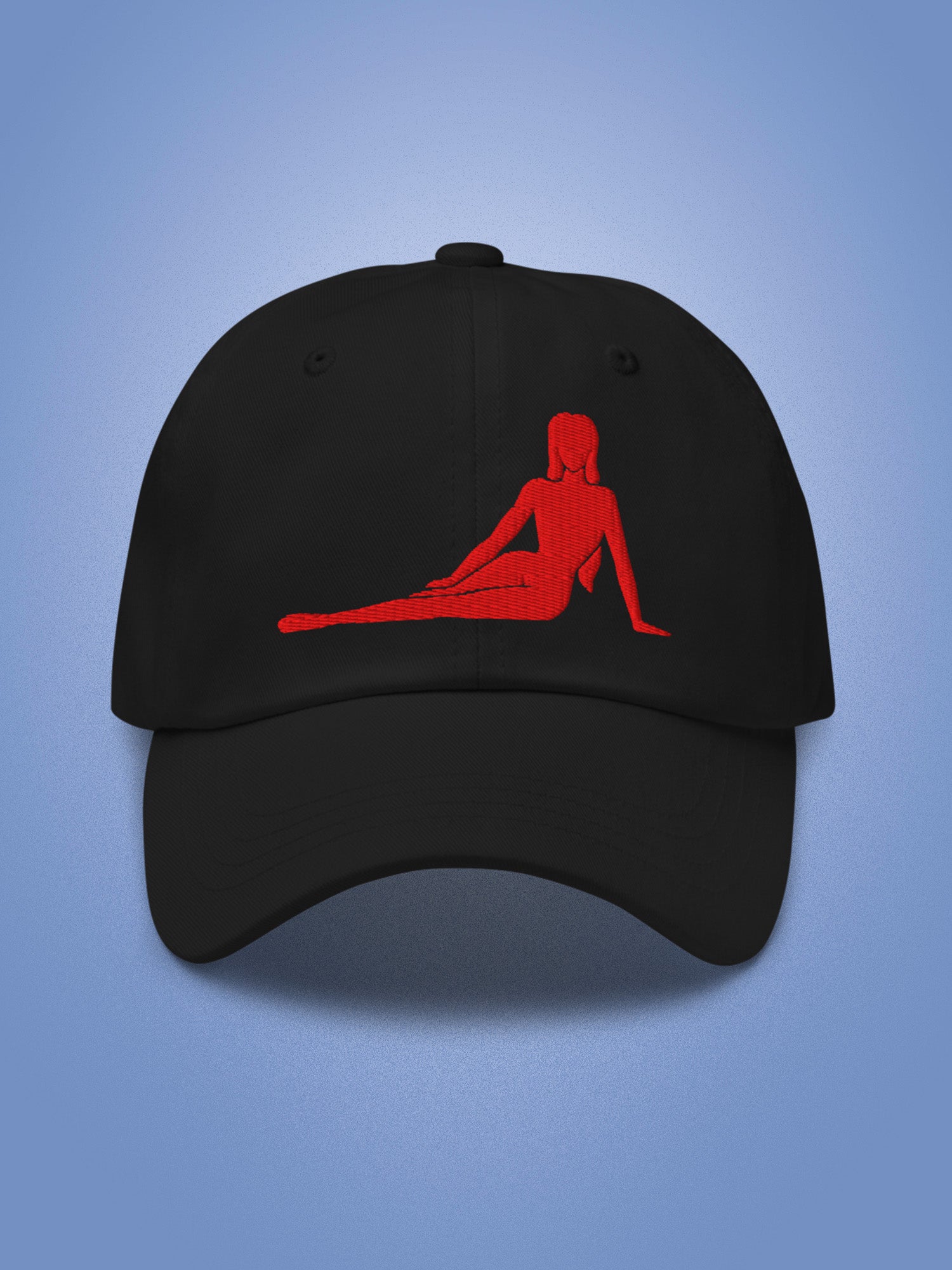 Paige three - Silhouette Embroidered Dad hat