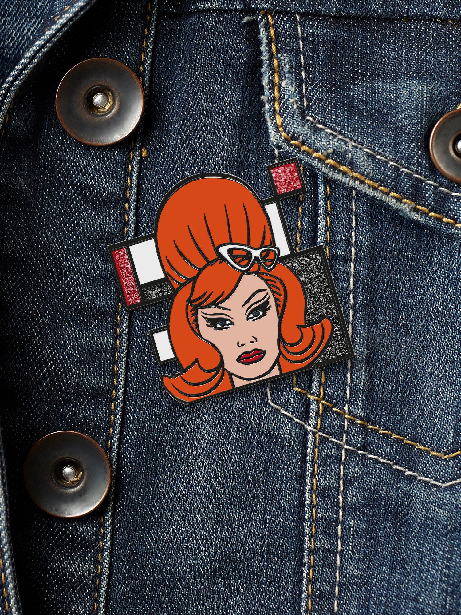 Kate Butch - Meet The VS Enamel Pin