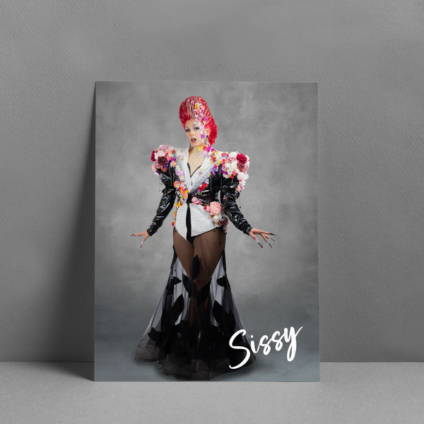 Sissy Lea - Organza Signed Print