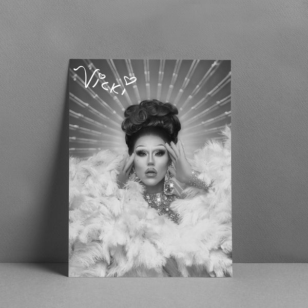 Vicki Vivacious - Finale signed print