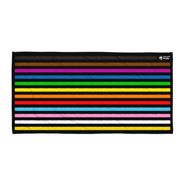 Cornwall Pride - Stripes Beach Towel