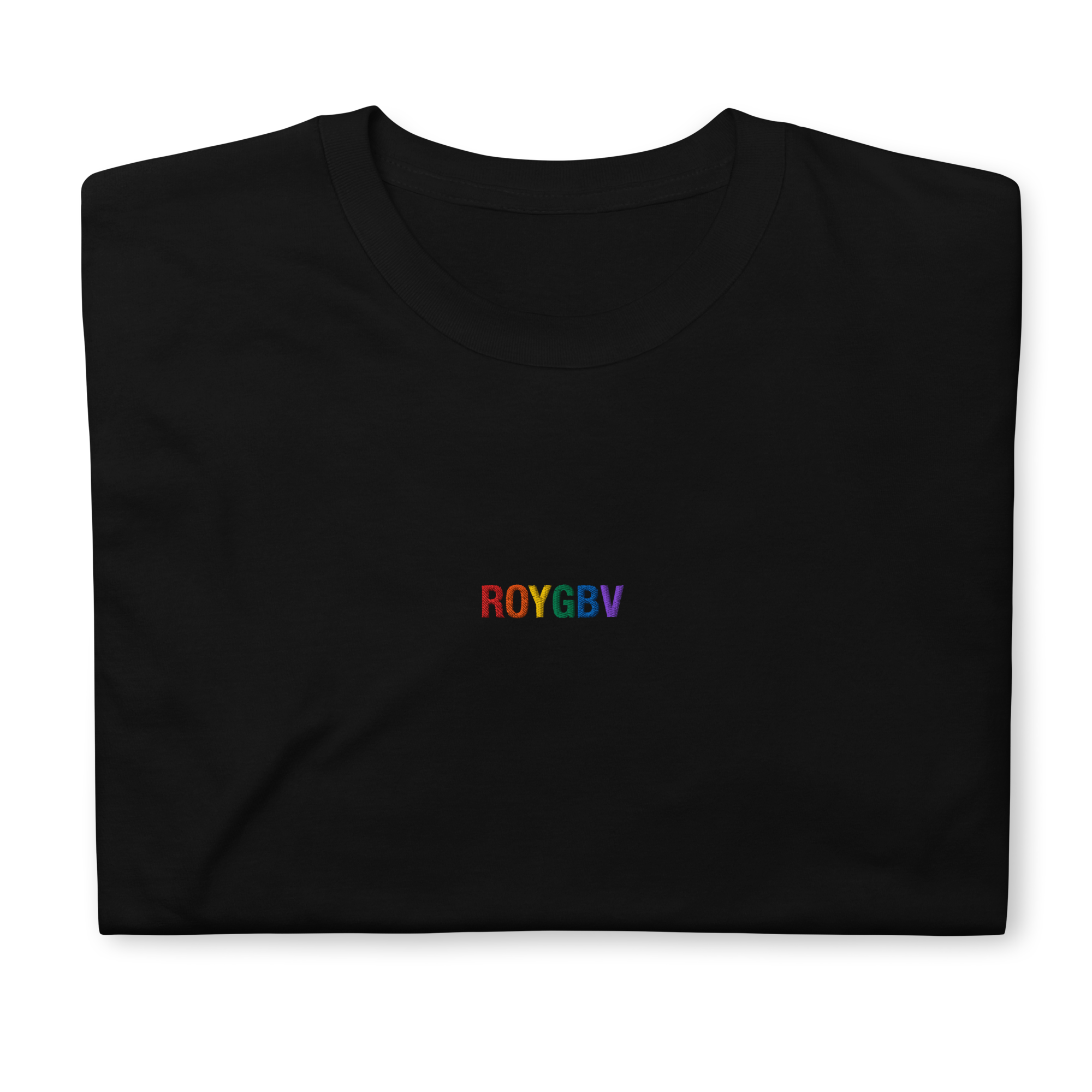 AlphaChroma - ROYGBV Embroidered T-Shirt